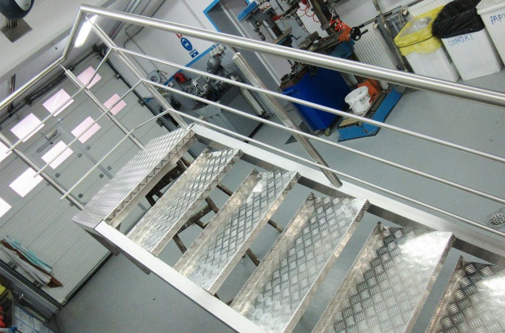 Inox stopnice