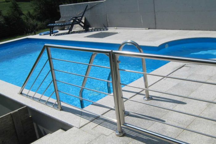 Inox ograja za bazen