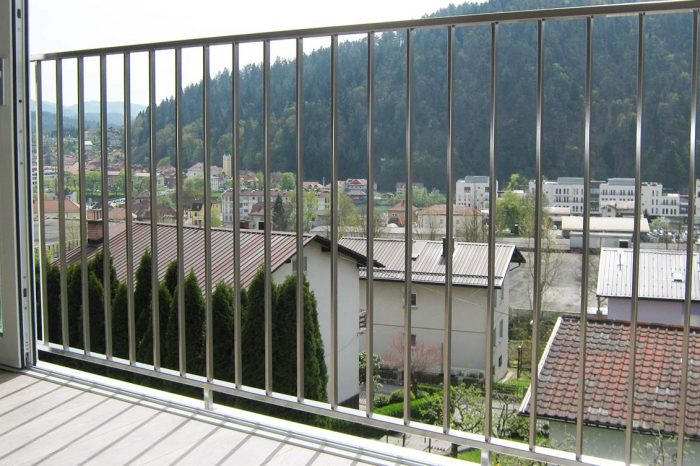Inox ograja za balkon